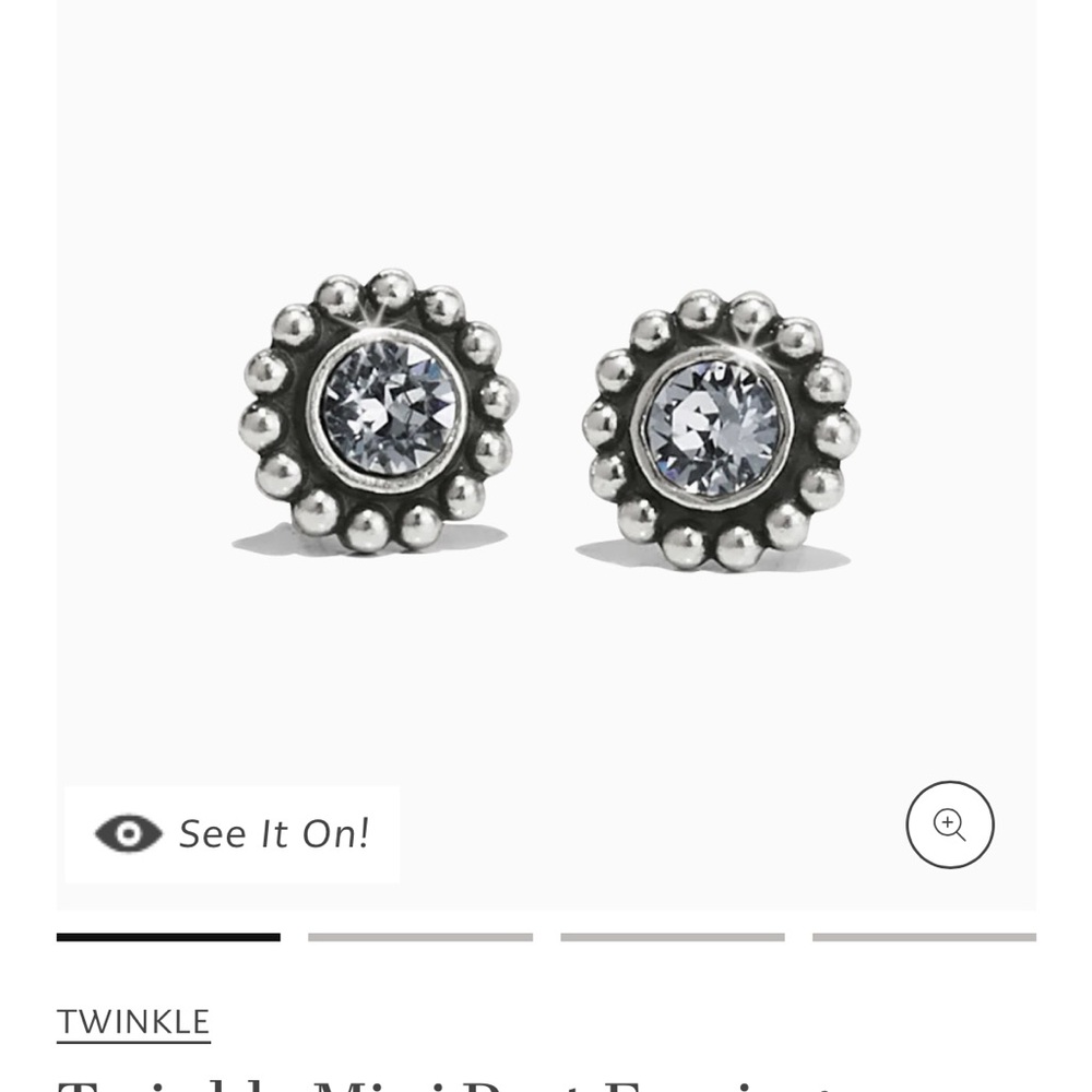 Brighton Silver Twinkle Mini Post Earrings
STYLE J20492 new with gift bag